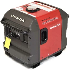 Honda Generator Gasoline Powered Inverter 120V EU3000is - Cracks Dents