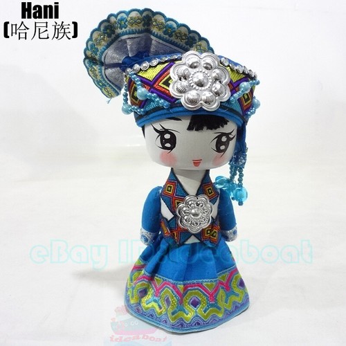 (19~21cm tall) Q-Doll Headwear Beauty Girl Figurine Doll Chinese Ethnic Minority - Picture 94 of 133