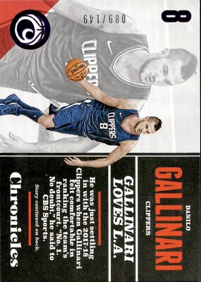 Danilo Gallinari - 2018 Panini Chronicles - Numbered /149 #22