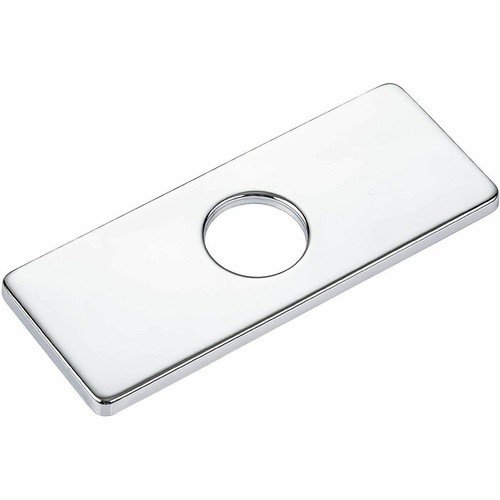 6" Bathroom Kitchen Sink Faucet Hole Cover Stainless Deck Plate 3 Hole Cover Cap - Picture 15 of 15