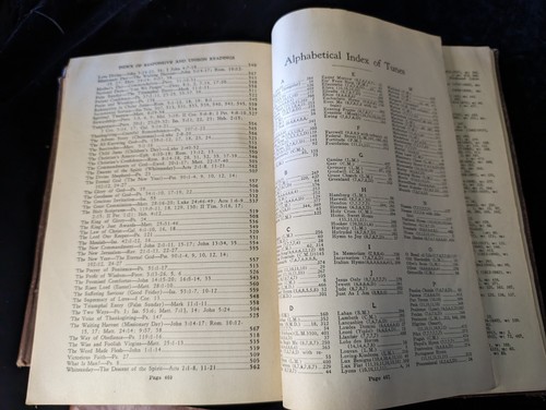 4 Vintage Book Lot Books Of Hymns And Gospel Songs Words Music Notes 1937-1961 - Picture 10 of 20