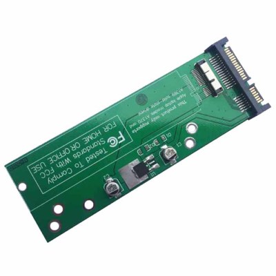 SSD SATA Adapter Konverter Für Apple MacBook Air A1369 MC965 Flash Speicher