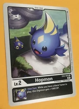 Hopmon EX2-005 U Digimon CCG TCG | Digital Hazard Near Mint English