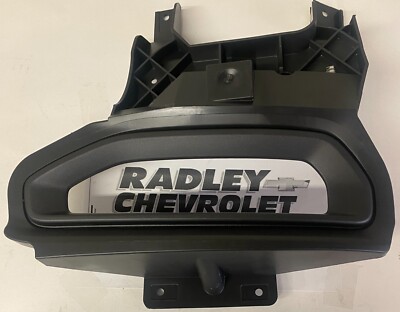 NEW GM OEM 16-18 SIERRA 1500 FRONT BUMPER- TRIM BEZEL RIGHT GMC 23243489