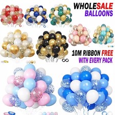 100 X Latex PLAIN BALOON BALLONS helium BALLOONS Quality Party Birthday Wedding