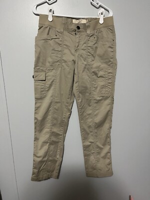 Sonoma Khaki Straight Fit Pants Size 8 Petite (B29) 