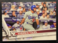 2017 Topps #454 Andrew Toles RC Dodgers
