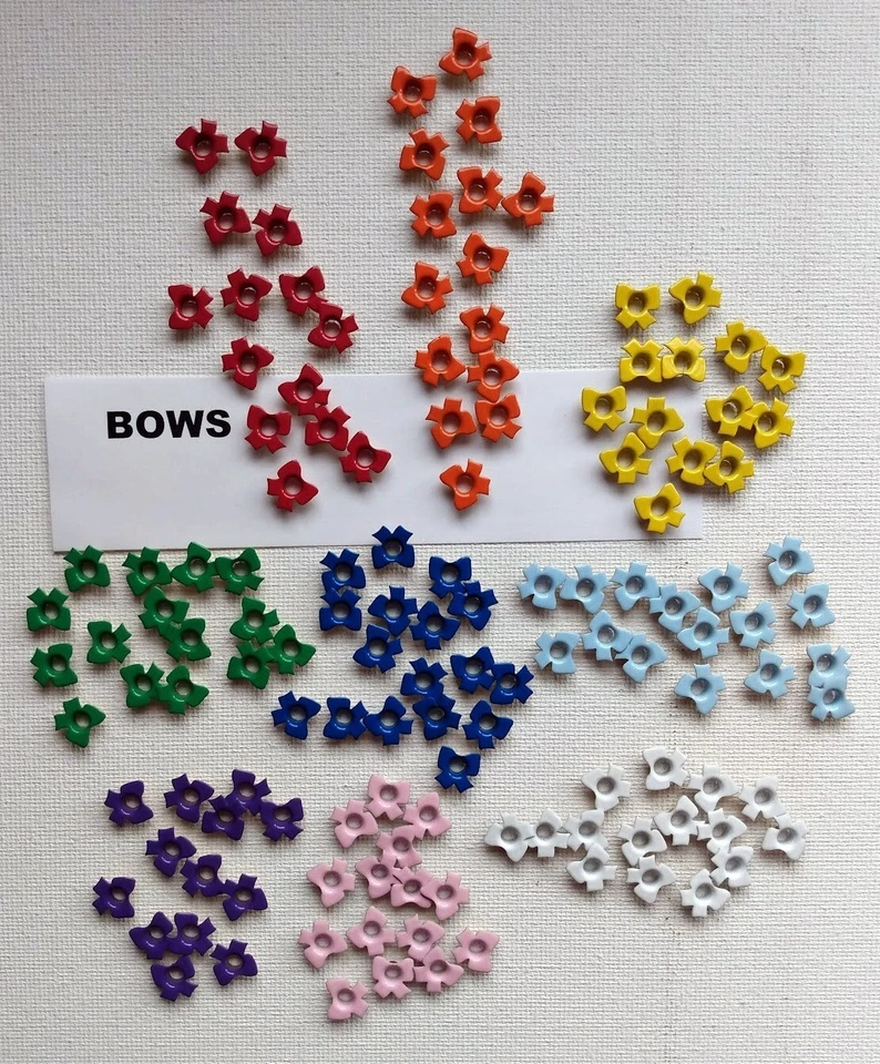 Huge Lot 474 Paper Eyelets Shapes Mix Themes/Colors 4 Scrapbooking & DIY Crafts - Image 4 of 4