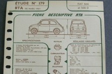 Revue technique Fiat 500