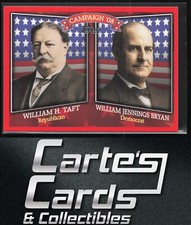 William H. Taft Bryan 2008 Topps HCM-1908 Historical Campaign Match-Ups