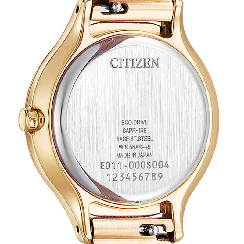 Citizen xC Mizu Collection EW2633-50A Gold Eco-Drive Women
