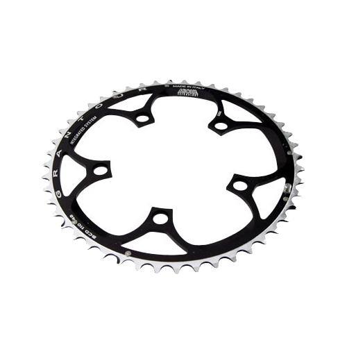 Plateau 36 dents route d.110 compact int noir alu (shimano et
