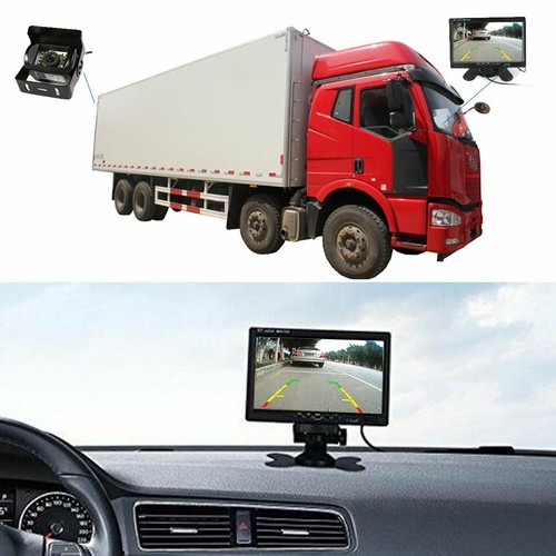 for RVs Truck Trailer IR Reverse Camera and 7" HD Monitor Parking Rear View Kit - Picture 3 of 23
