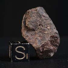 Stein-Meteorit 9,64 G Nicht Cleared ( Dho Xxx ) Oman, Chondrit