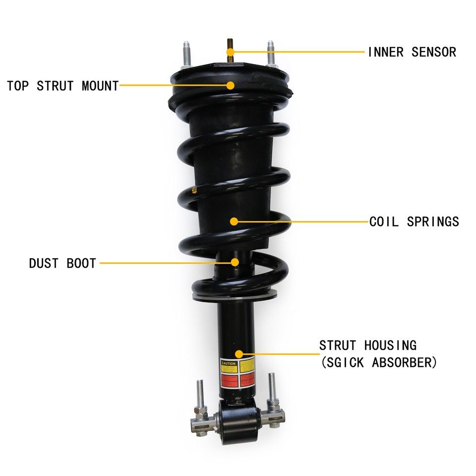 2x Front Shock Struts MagneRide For Cadillac Escalade Chevy Tahoe GMC