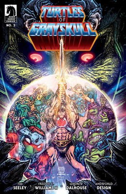 Masters Of Universe Teenage Mutant Ninja Turtles Turtles Of Grayskull #2 Cover B