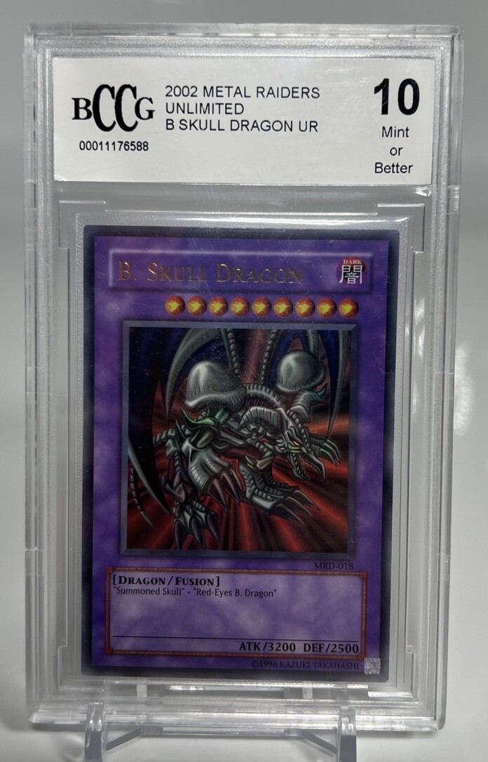 PSA9 遊戯王 旧アジア版 MRD-018 B. SKULL DRAGON B. Skull Dragon MRD-018 Metal Raiders Unlimited|Unlimited