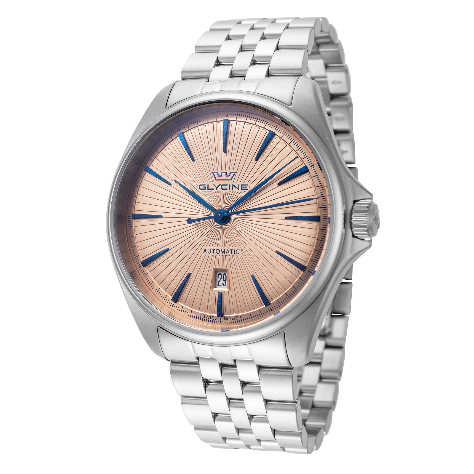 Glycine Men\u0026#039;s GL0456 Combat Classic 43mm Automatic Watch | eBay