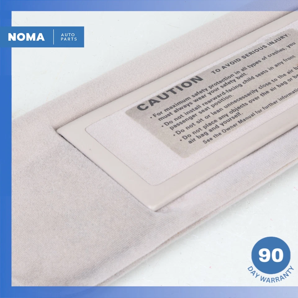 Оригинальный бежевый левый солнцезащитный козырек со стороны водителя для Jaguar XJS серии 3 92–96 годов выпуска - Изображение 4 из 4