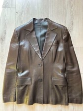 Gucci by Tom Ford leather tailored Ladies jac...