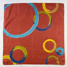 Vintage Kansai Yamamoto Handkerchief Neckerchief Bandana Pocket Square