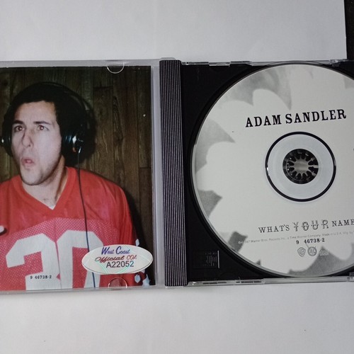 Adam Sandler What's Your Name signed Autogramm CD mit COA Proof Komödie Promi - Bild 5 von 6