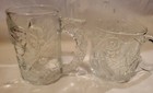 PAIR OF VINTAGE 1995 McDONALD'S BATMAN FOREVER GLASS MUGS - BATMAN AND RIDDLER — photo 1