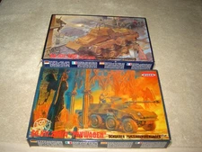 Roden Model kits 2 kits 8 Rad & Tank 1/72 scale Boxes open kits Factory sealed