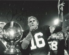 CHUCK LONG - UNIVERSITY OF IOWA QB - SIGNED AUTHENTIC 8X10 PHOTO 3 w/COA NCAA 