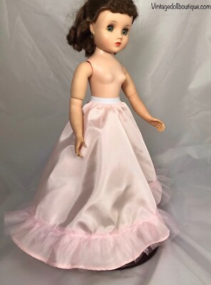 9  Full Length Pink Petticoat For  16 17 18 Elise Madame Alexander Doll