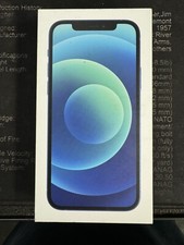    Apple iPhone 12 Empty box Blue 64GB BOX ONLY.