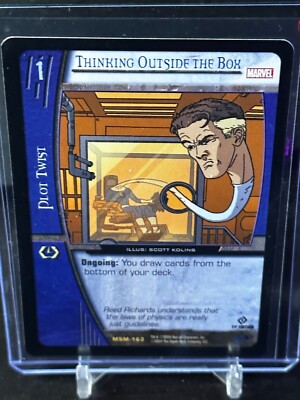 2004 MARVEL VS SYSTEM MSM-163  Thinking outside the box