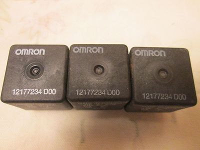 GM Relay Omron Relay 12177234 7234 Relays Lot of 3 | eBay