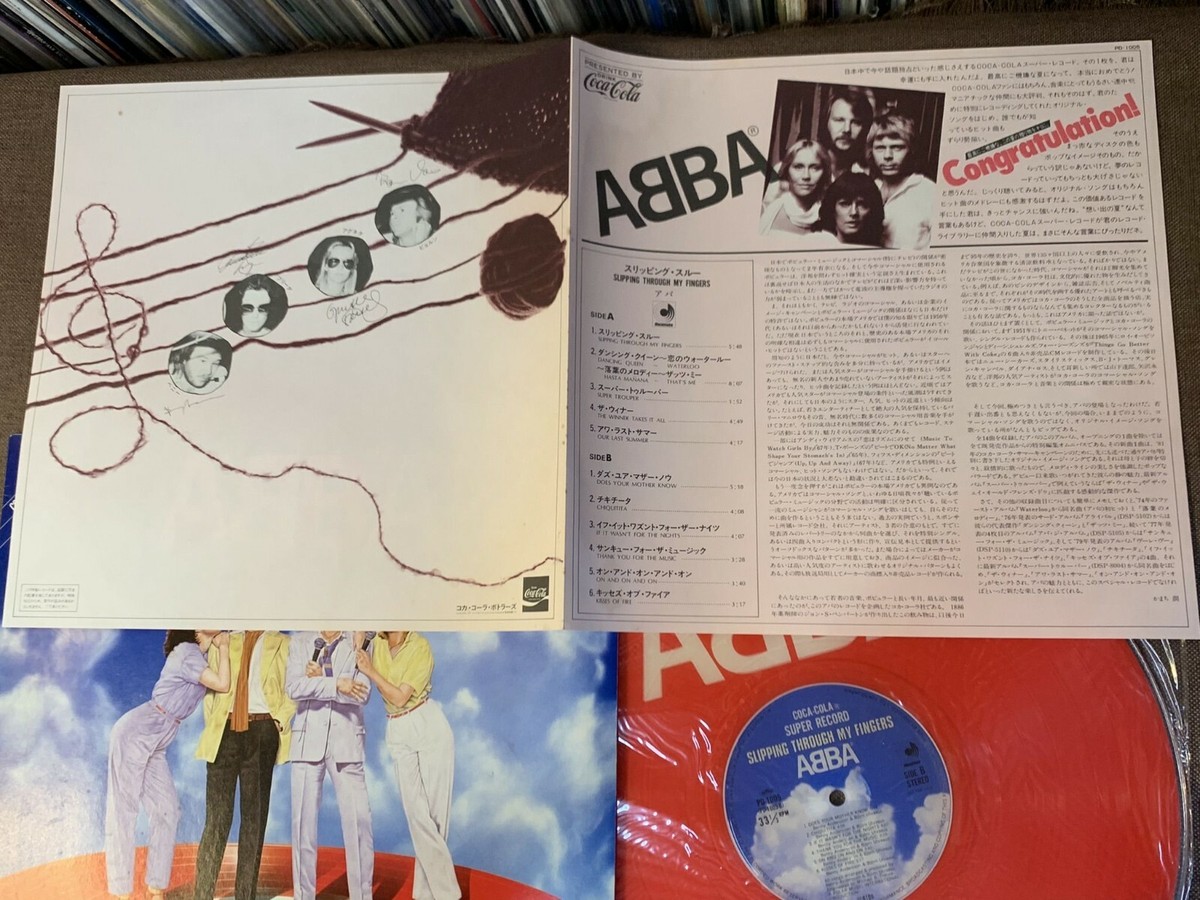 LP ABBA Slipping Through My Fingers PD1005 DISCOMATE Japan Vinyl プロモ /00260 ABBA Slipping Through My Fingers -2nd edition JAPAN-ONLY