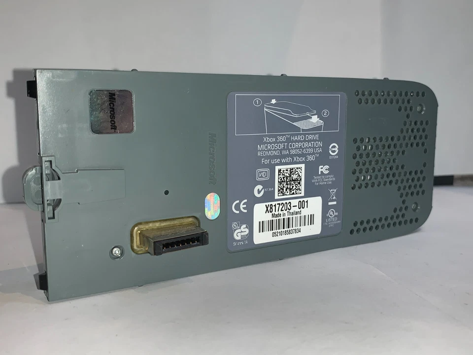 GENUINE / MICROSOFT XBOX 360 ORIGINAL HARD DRIVE / 60 GB - AU STOCK ! - Image 3 of 4