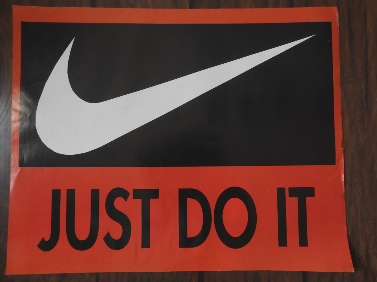 just do it nike sign