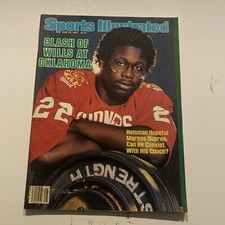 1983 Jun 20 Sport Illustrated Magazine Marcus Dupree (CP214)
