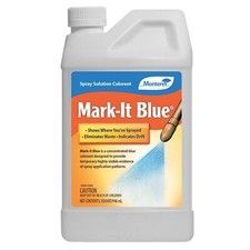 Monterey Mark-It Blue Spray Solution Colorant Chemical Marker Dye, 1 Quart