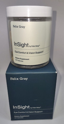 InSIGHT By Felix Gray Eye Comfort & Vision Support Dietary Supplement 60 Capsule
