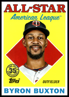 2023 Topps 1988 All-Star 88AS-45 Minnesota Twins Byron Buxton