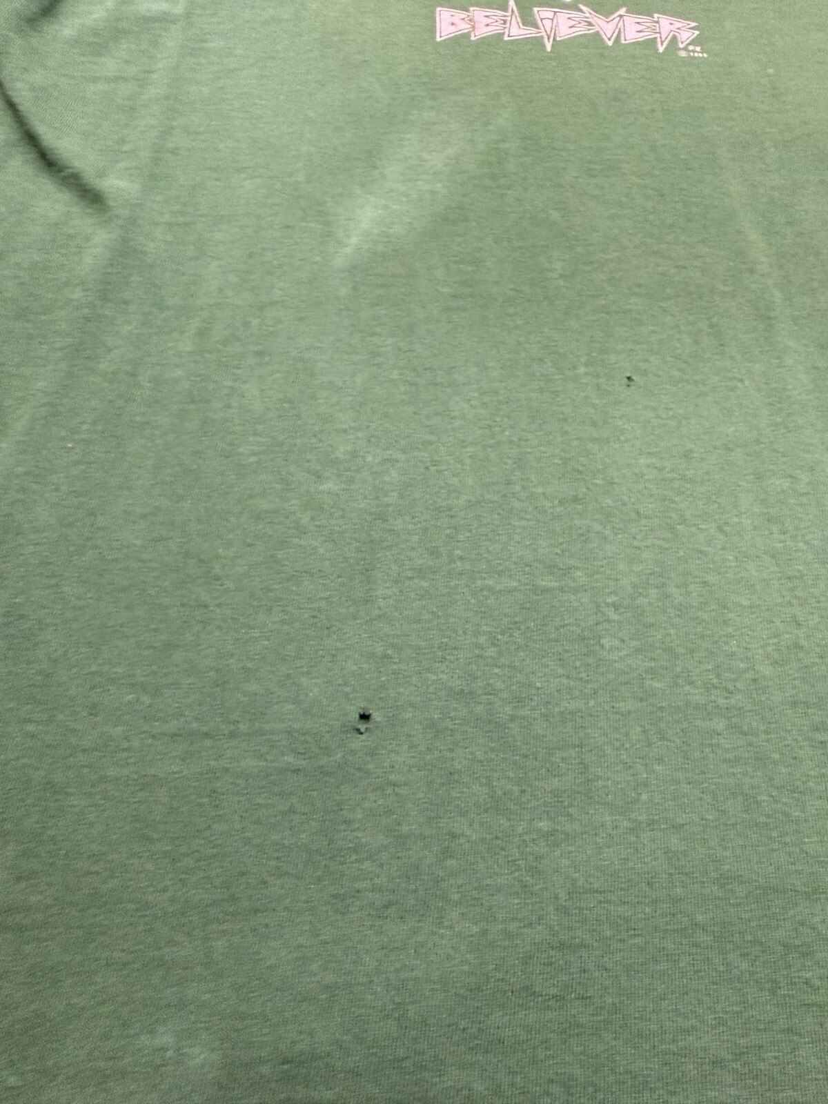 1995 Alien Workshop “BELIEVER” Green Skateboard T… - image 14