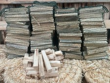 4x Kindling Fire Starter Wood Premium Quality Fast Lighting Natural Firelighter 4.75 per lighter