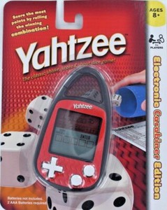 yahtzee handheld game