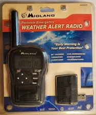 Midland Portable Emergency Weather Alert Radio Model HH54VP New Factory Sealed