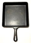GRISWOLD ~ Vintage Cast Iron SQUARE-FRY SKILLET (#8, p/n 2108) ~ Erie, PA