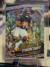 2025 Panini Prizm D’Andre Swift Silver disco Prizm #236 Chicago Bears