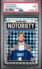 2025 Panini Mosaic Jaxson Dart Notoriety Mosaic Psa 9
