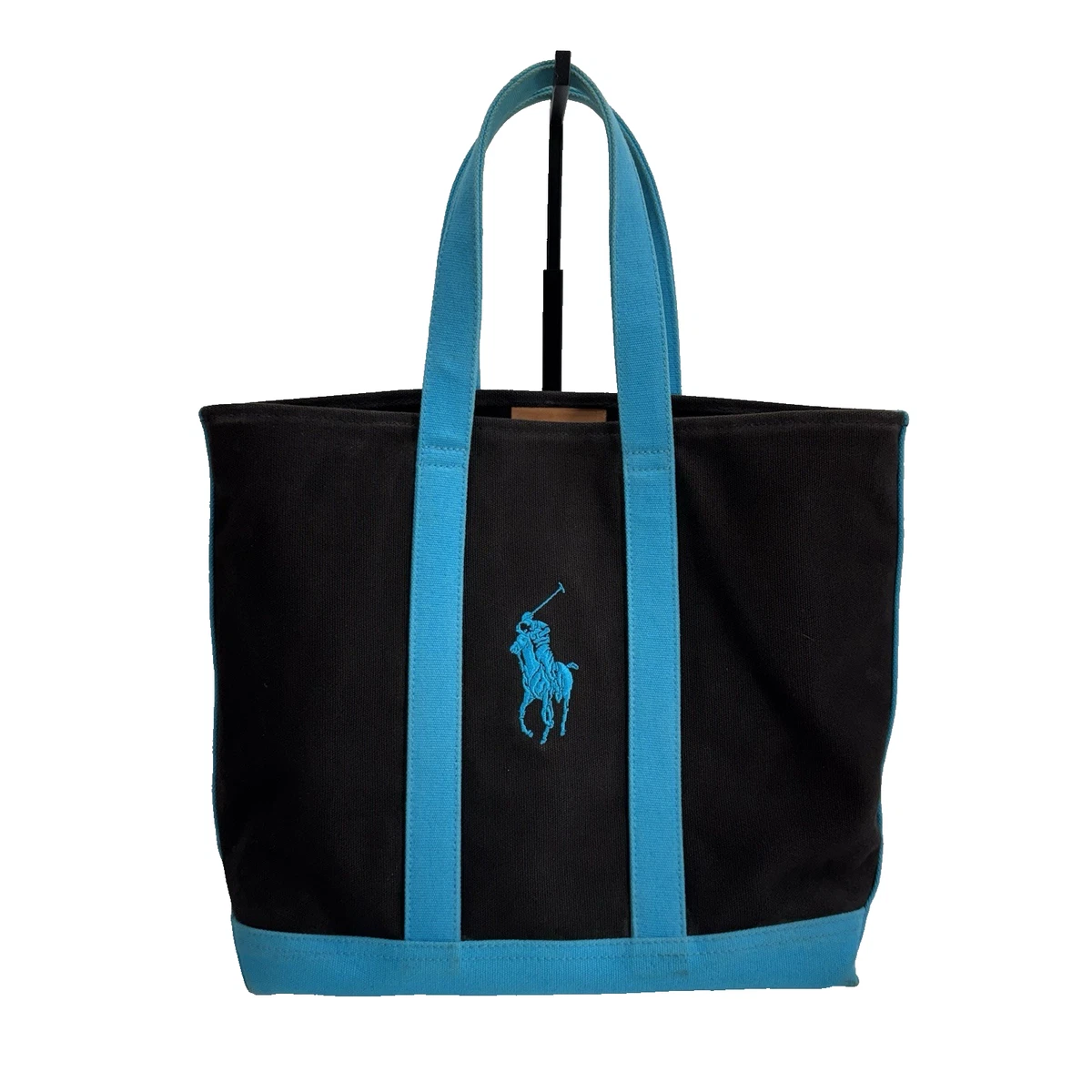 Lauren Ralph Lauren Cotton Exterior Blue Bags & Handbags for Women