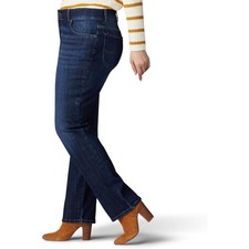 Lee Women's Plus Size Relaxed Fit Straight Leg Jean Bewithched 16W