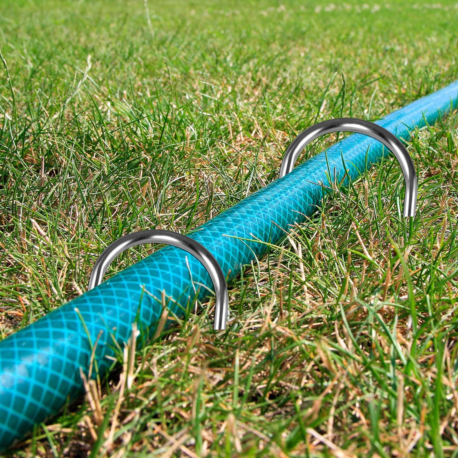 Trampoline Stakes High Wind Ground Stakes, Heavy Duty Trampoline Anchors Tent...